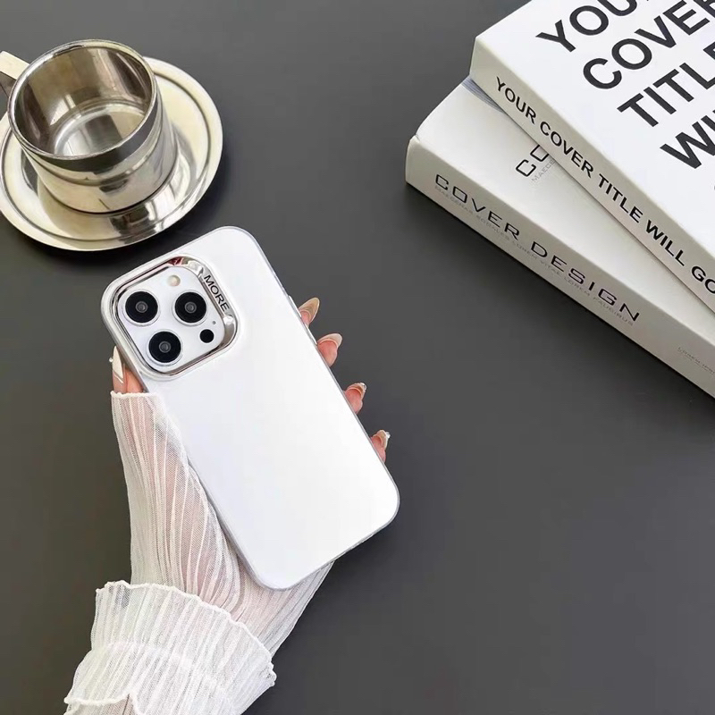 Ốp Lưng Ip Màu Titan Natural 15promax cực hot dành cho các dòng ip 12pm/13pm/14pm/15pm - TENCASESHOP