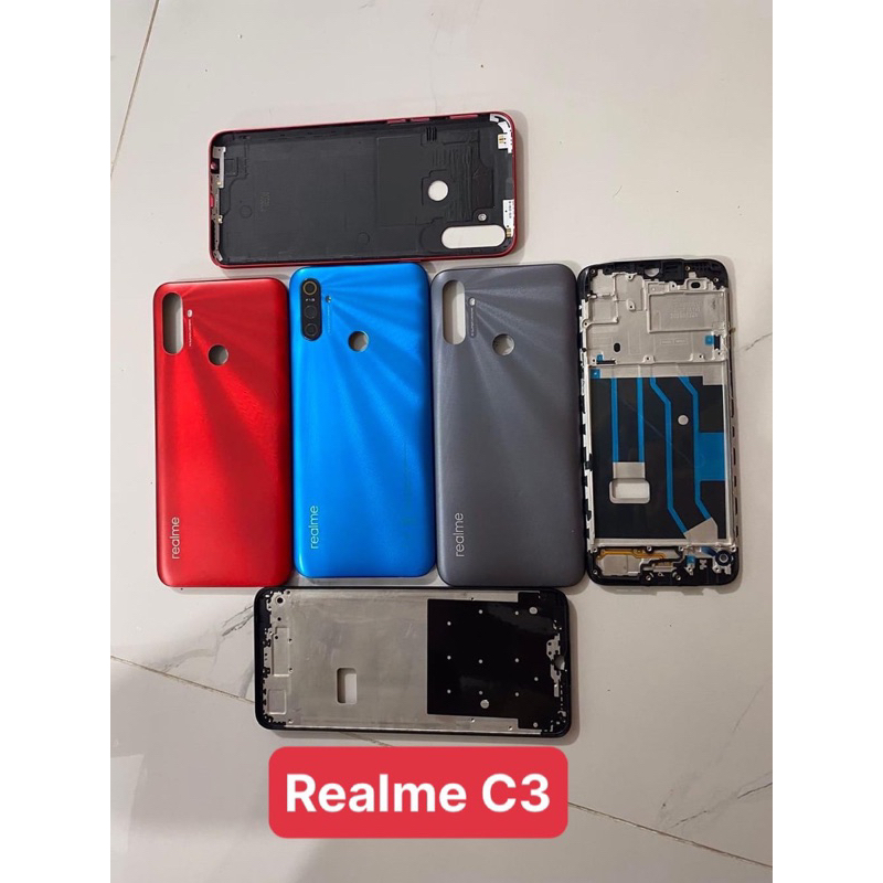 Bộ vỏ realme C3 zin