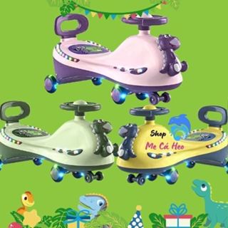 FREESHIPXe lắc cho bé mẫu mới , Xe lắc chòi chân có nhạc và đèn cho bé từ 1-6 tuổi