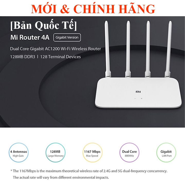 Bộ Phát Wifi Xiaomi Redmi AC2100, 4A , 4C \ AX3000 CR8806 CR8808