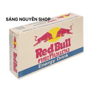 Thùng 24 lon x 250ml nước tăng lực red bull chuẩn thái lan