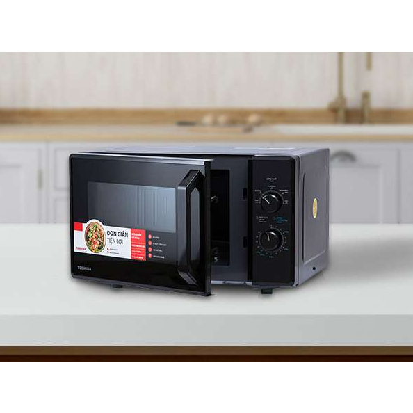Lò vi sóng Toshiba MW2-MM24PC 24 lít, không nướng, nhập Thái Lan, chính hãng, bảo hành 12 tháng