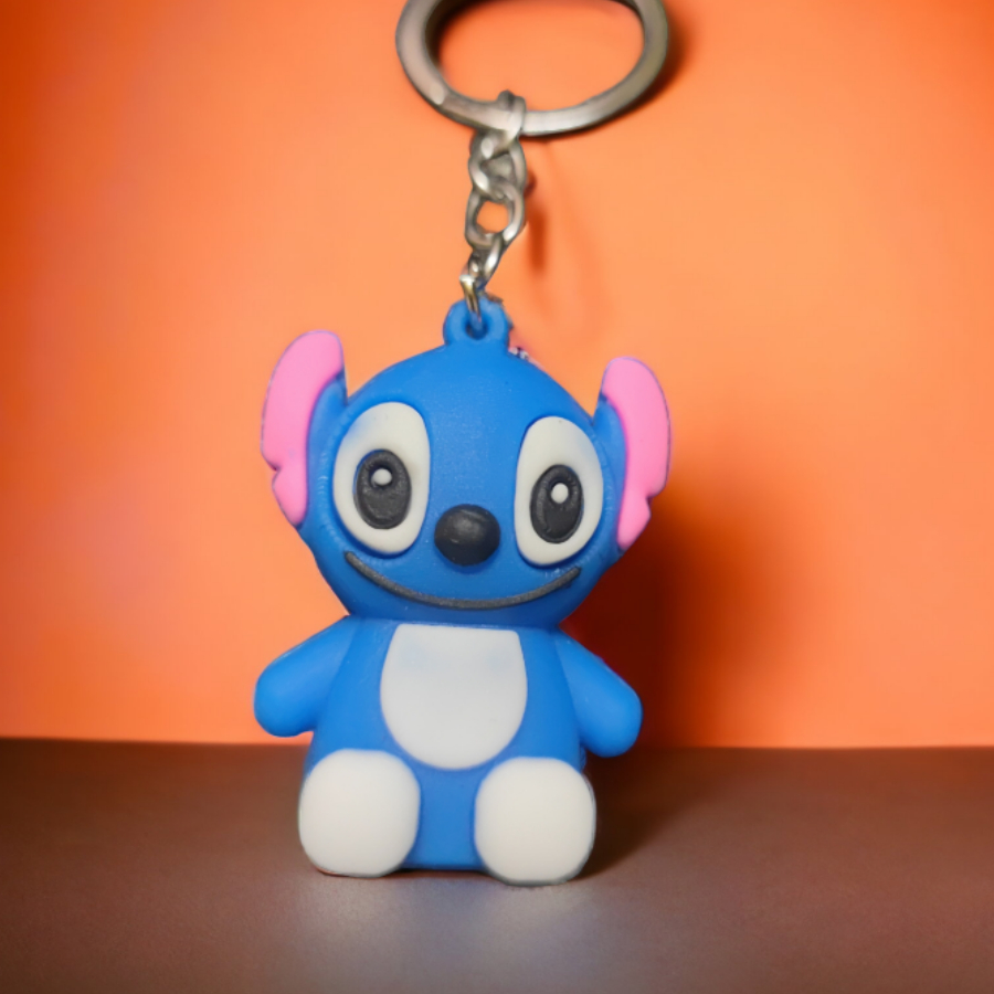 Móc khóa nhân vật hoạt hình chất liệu silicon thiêt kê dễ thương cute móc treo balo túi sách móc hoạt hình 3D cao cấp