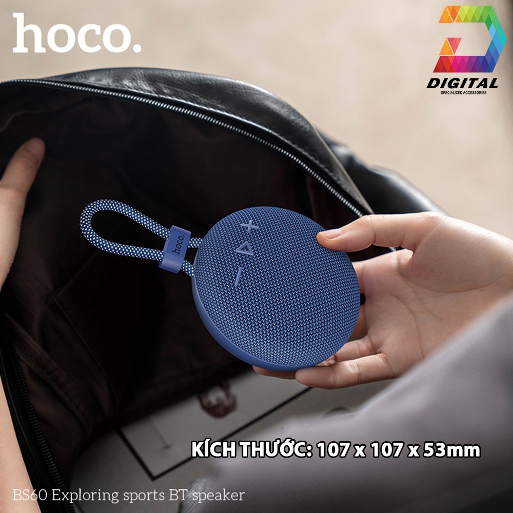 Loa Bluetooth Mini TWS V5.2 Hoco BS60 Chính Hãng