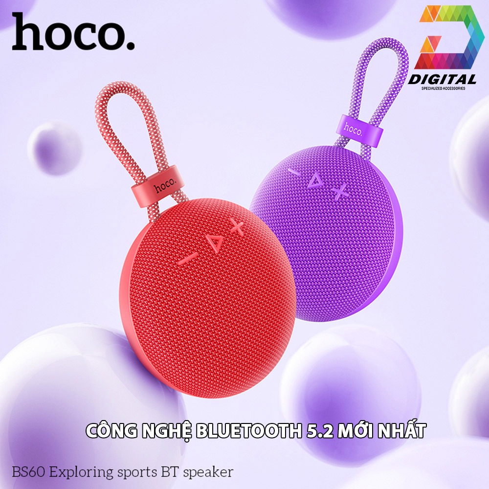 Loa Bluetooth Mini TWS V5.2 Hoco BS60 Chính Hãng
