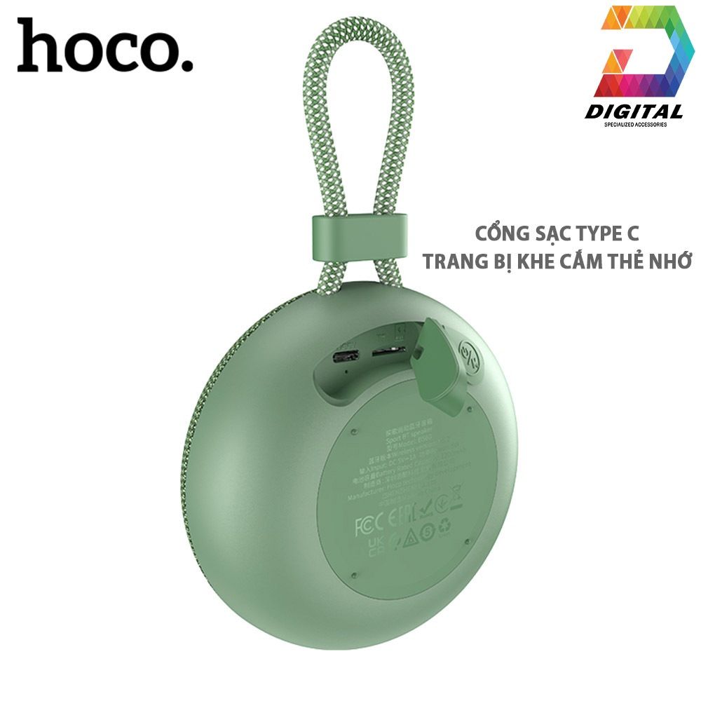 Loa Bluetooth Mini TWS V5.2 Hoco BS60 Chính Hãng