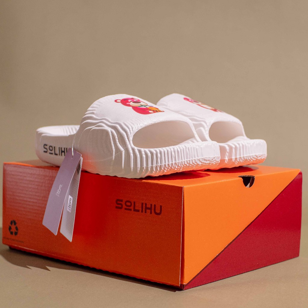 Dép đúc Solihu cao cấp - Gấu dâu Lotso xinh xắn