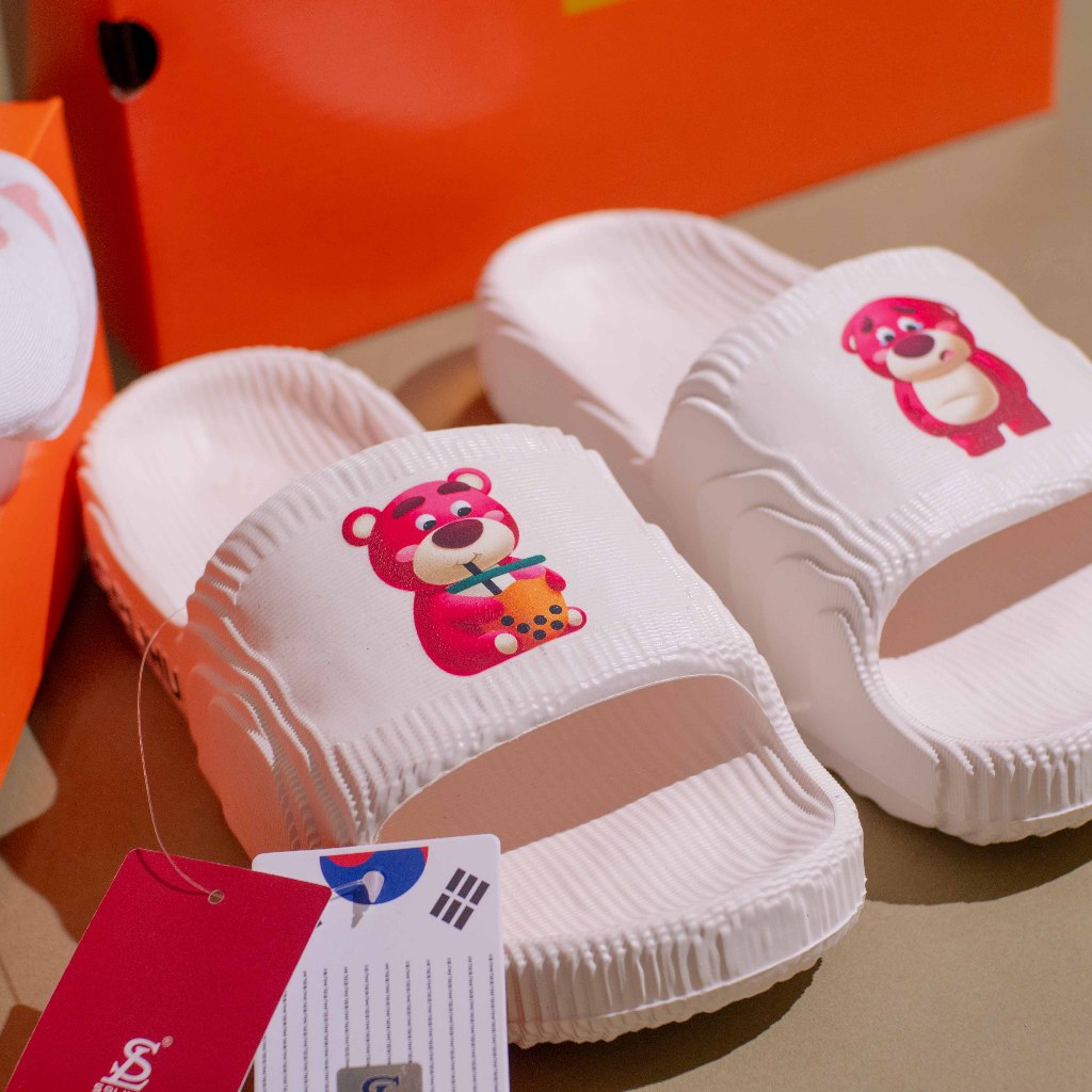 Dép đúc Solihu cao cấp - Gấu dâu Lotso xinh xắn