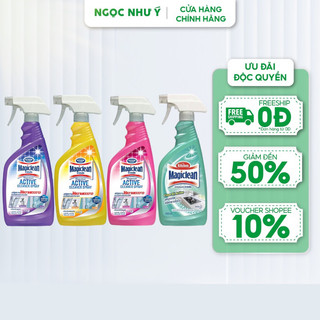 Dung dịch tẩy cặn canxi, tẩy nhà bếp, nhà tắm tẩy vết ố lâu ngày Magic Clean Thái Lan 300ml