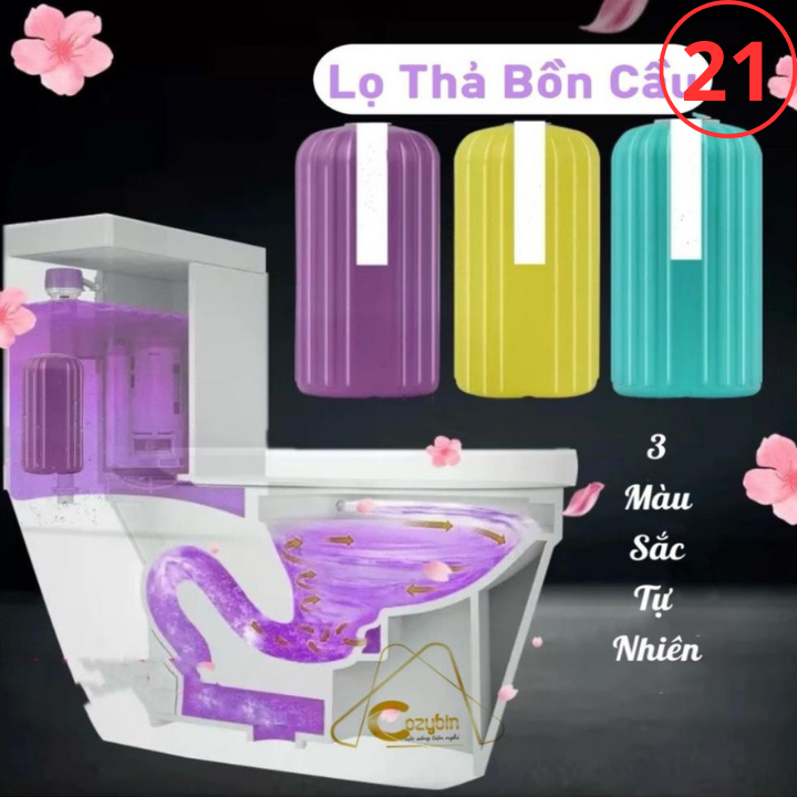 (mẫu mới)Lọ thả bồn cầu hàn quốc,lọ tẩy bồn cầu diệt khuẩn khử mùi phiên bản mới loại to -TapHoaXanh-21