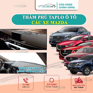 Thảm taplo MAZDA 2, MAZDA 3, MAZDA 6, CX5, CX3, CX30, CX8, BT50 chính hãng MINCAR hoặc bằng lông Cừu 3 lớp và Da Cacbon
