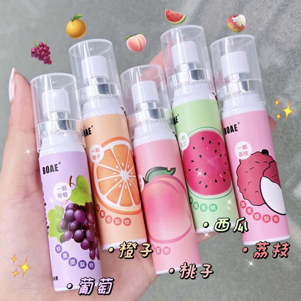 Chai xịt thơm miệng hương trái cây giúp hơi thở thơm mát, dài lâu BOAE
