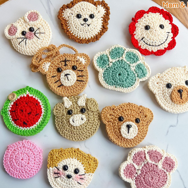 Túi đựng tỏi cho bé, túi đeo chéo đáng yêu cho bé sơ sinh