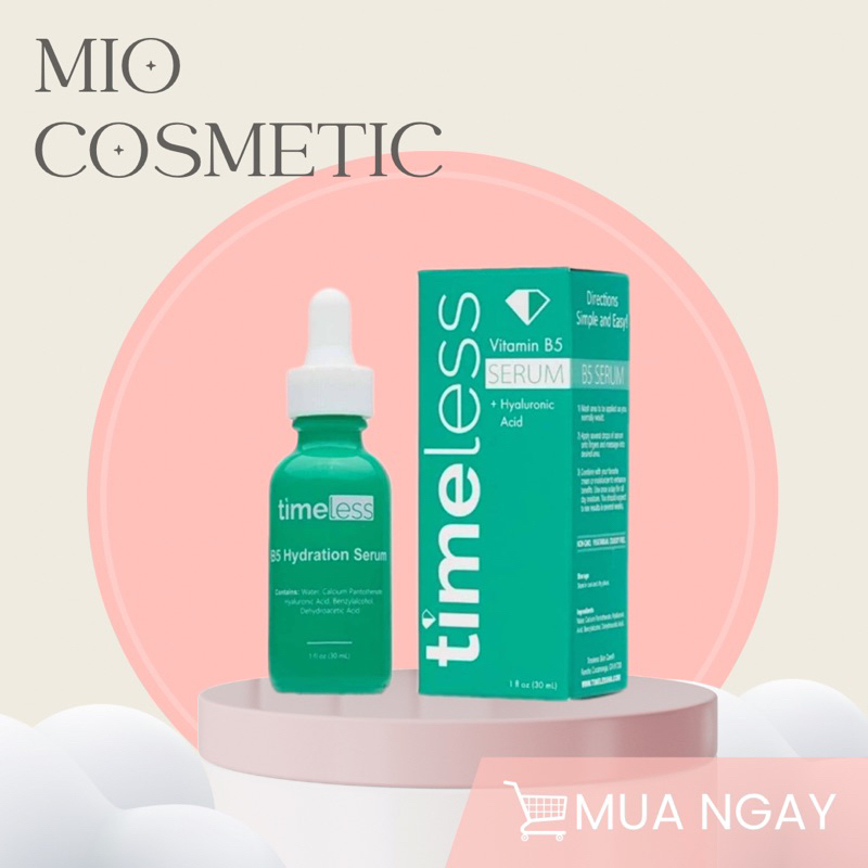 Serum Timeless Vitamin B5 Hồi Phục Da 30ml