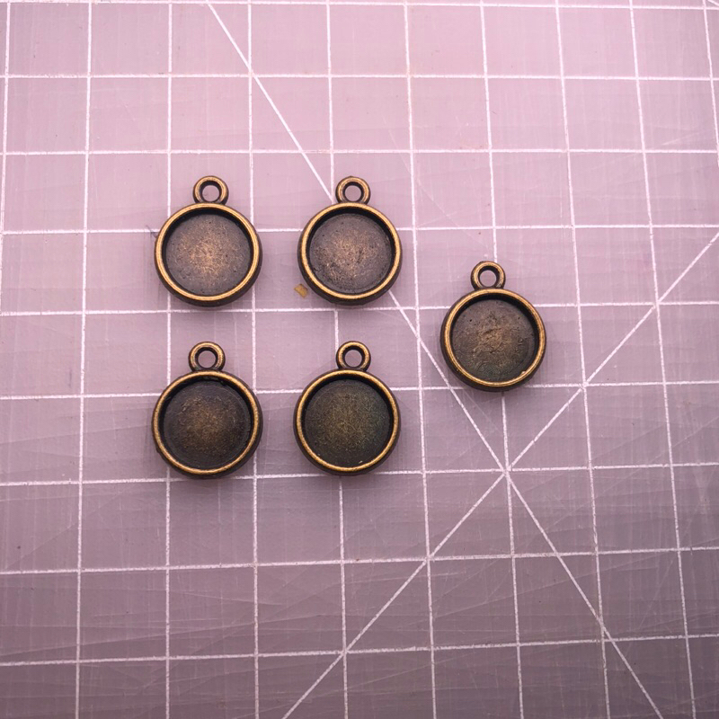 Mặt dây chuyền/mặt vòng tay vintage | mặt dây màu đồng