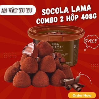  Hộp Socola Nama tươi 1 hộp 408G có 80 viên - ăn vặt Yu Yu 