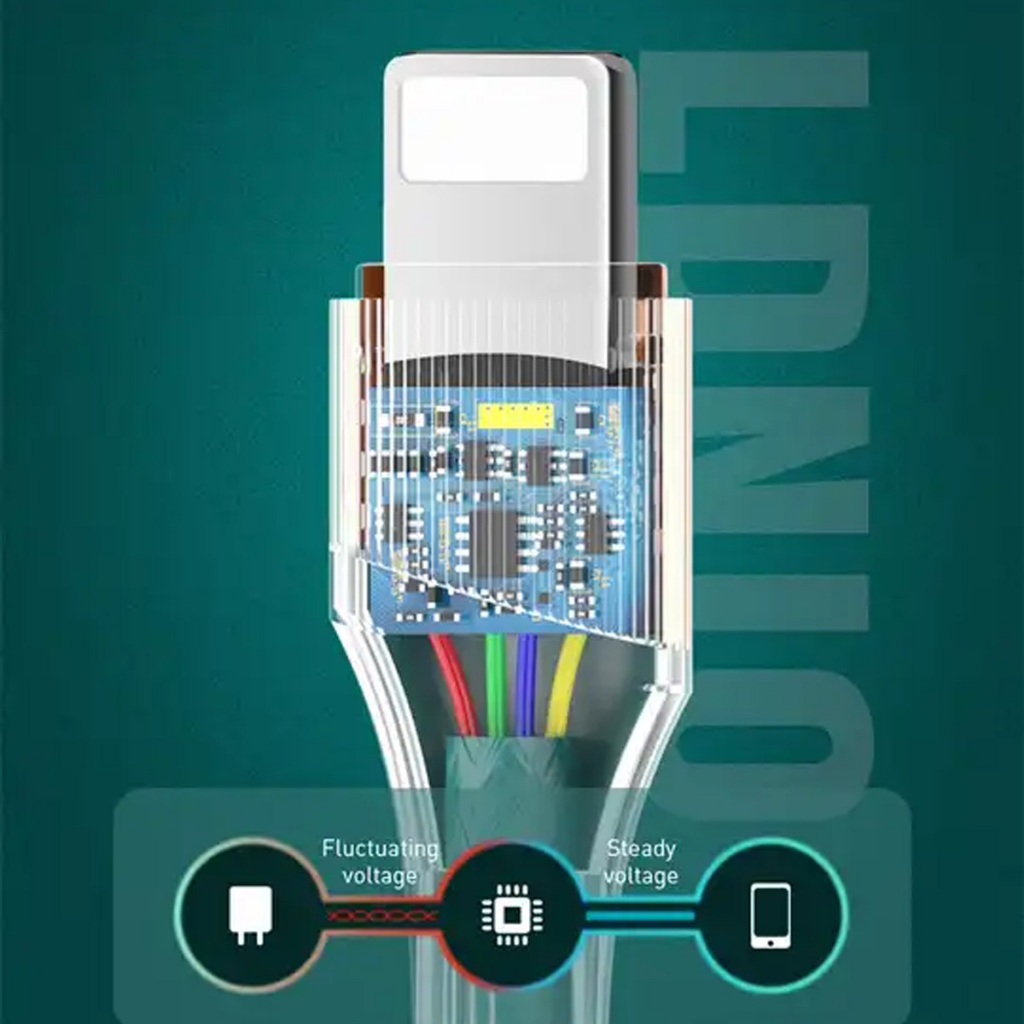 Cáp Sạc Nhanh 30W Dây Dù Chống Đứt, Gãy USB To Type-C Aluminum Alloy Chính Hãng Dài 2M