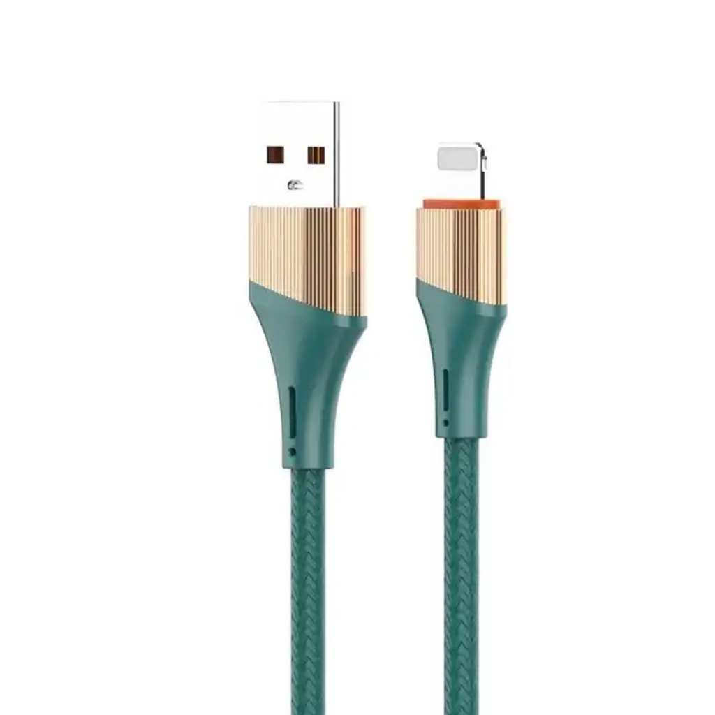 Cáp Sạc Nhanh 30W Dây Dù Chống Đứt, Gãy USB To Type-C Aluminum Alloy Chính Hãng Dài 2M