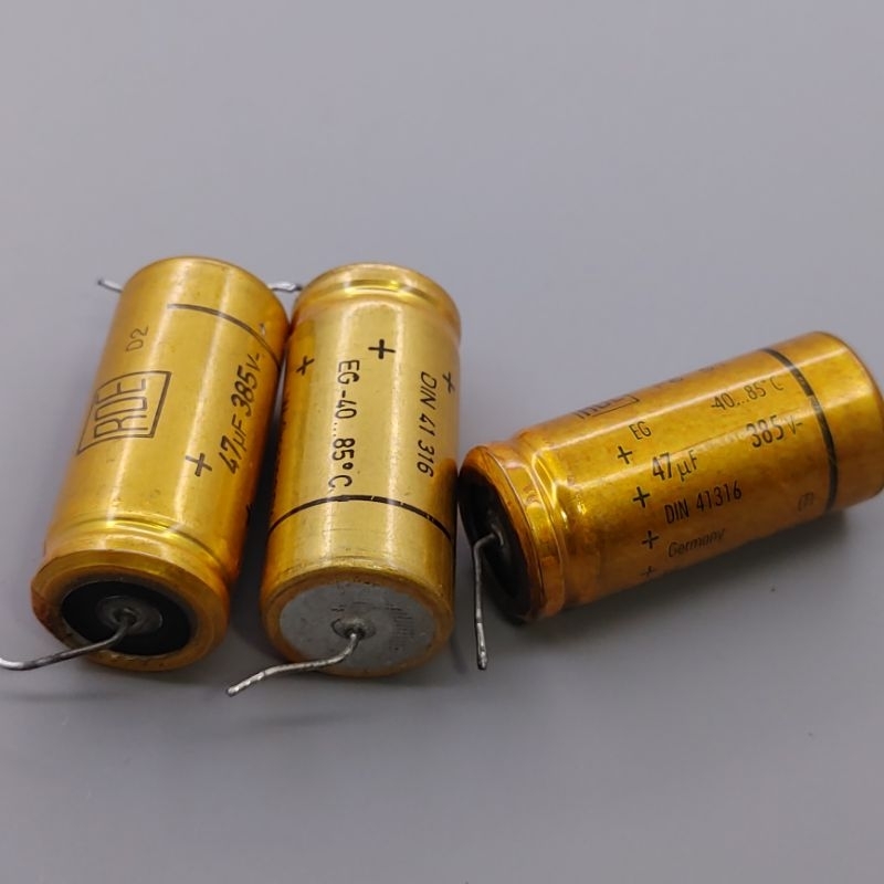 Tụ điện 47uF 385V ROE Made in Germany