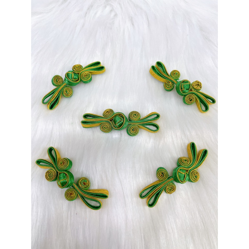 Set 5 Cặp Nút Thắt Kiểu Tai Thỏ Xinh Xắn Kết Sườn Xám Trung Hoa Giá Sỉ