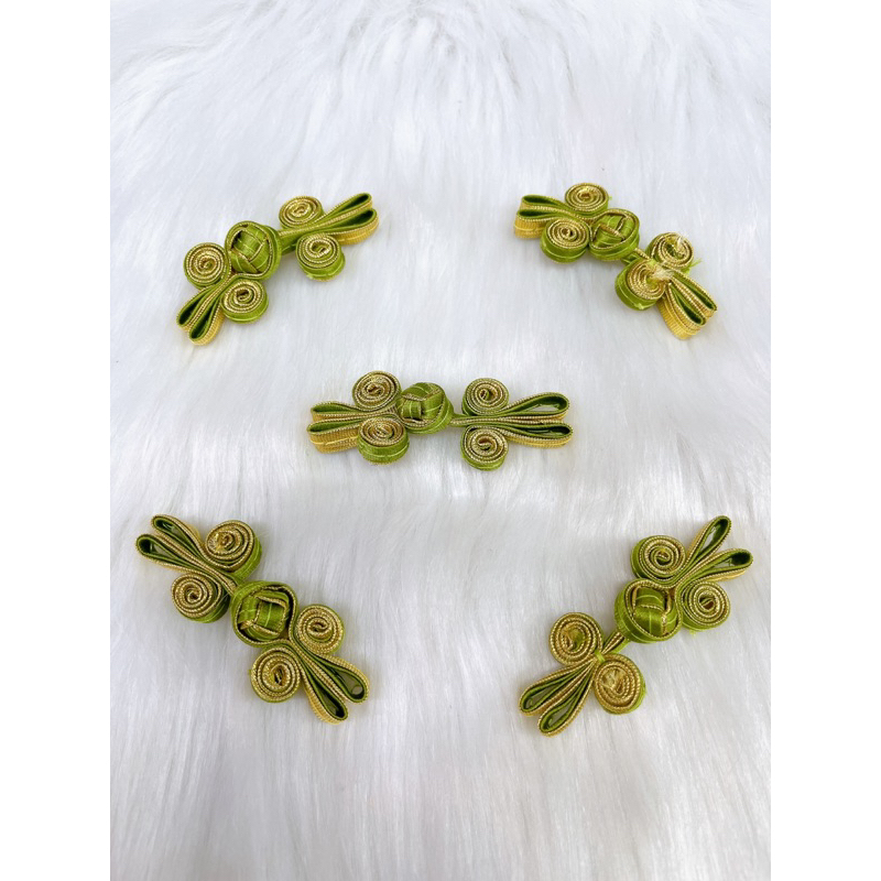 Set 5 Cặp Nút Thắt Kiểu Tai Thỏ Xinh Xắn Kết Sườn Xám Trung Hoa Giá Sỉ