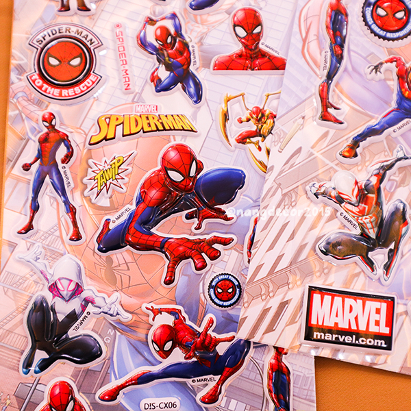 Hình dán sticker nổi 3D | Siêu Nhân 01 |  hoạt hình dễ thương chống nước cho bé trai, bé gái | Nắng Decor