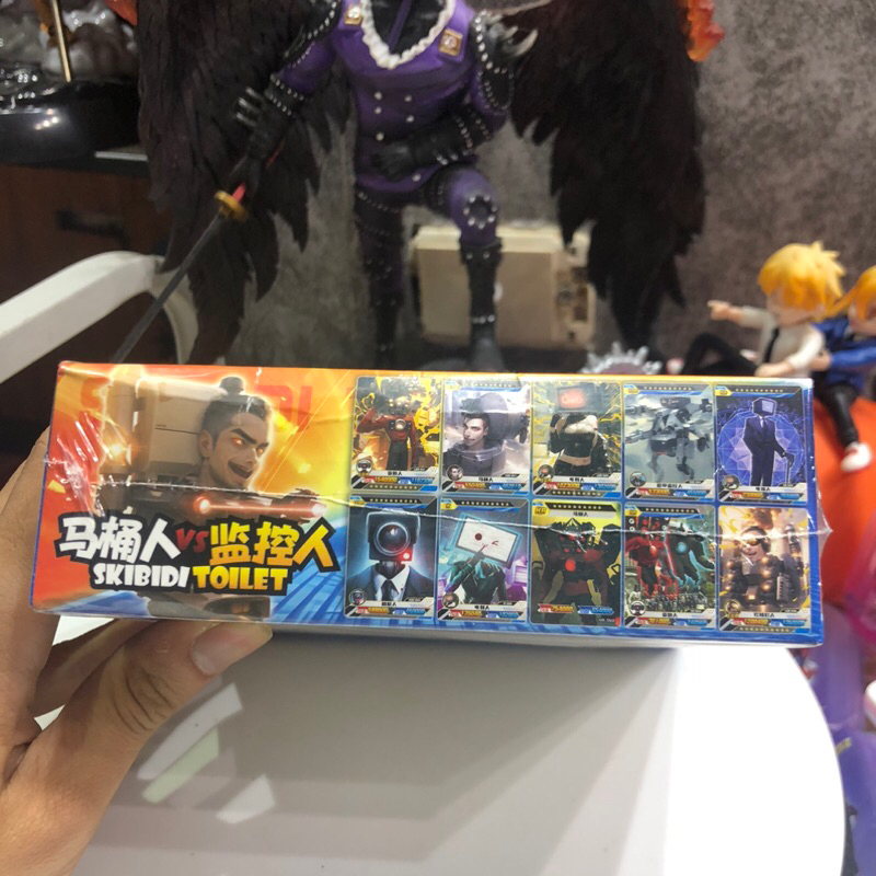 Full box Thẻ bài nhân phẩm Toilet sưu tập