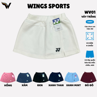 Váy Cầu Lông Yonex Phù Hợp Với Thể Thao Mới 2022 Chất Liệu Thoáng Mát, Co Giãn 4 Chiều Mã WV01