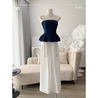• Áo quây xếp ly peplum