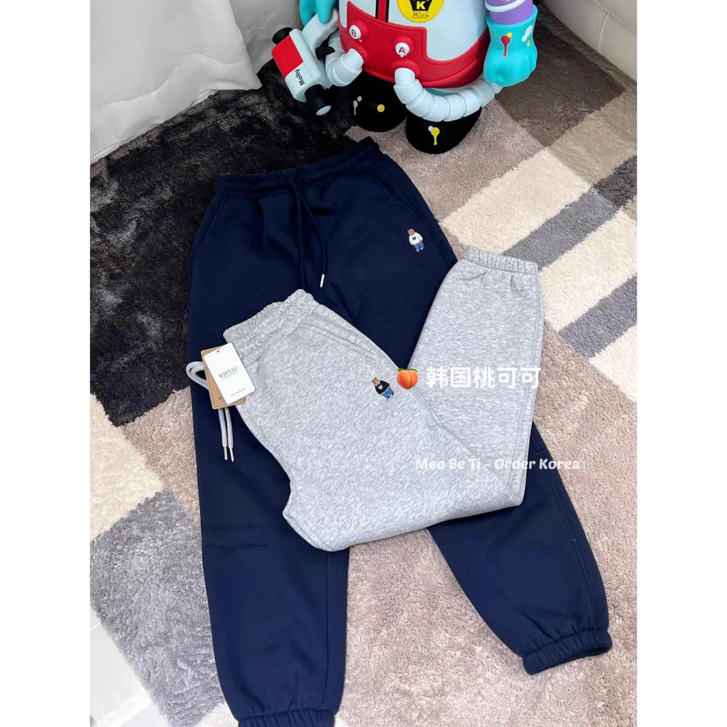 Quần WHO.A.U nỉ bo gấu lót lông