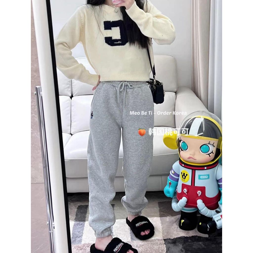 Quần WHO.A.U nỉ bo gấu lót lông