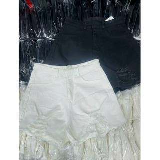 Quần short kaki đùi rách te tua 3 size S M L