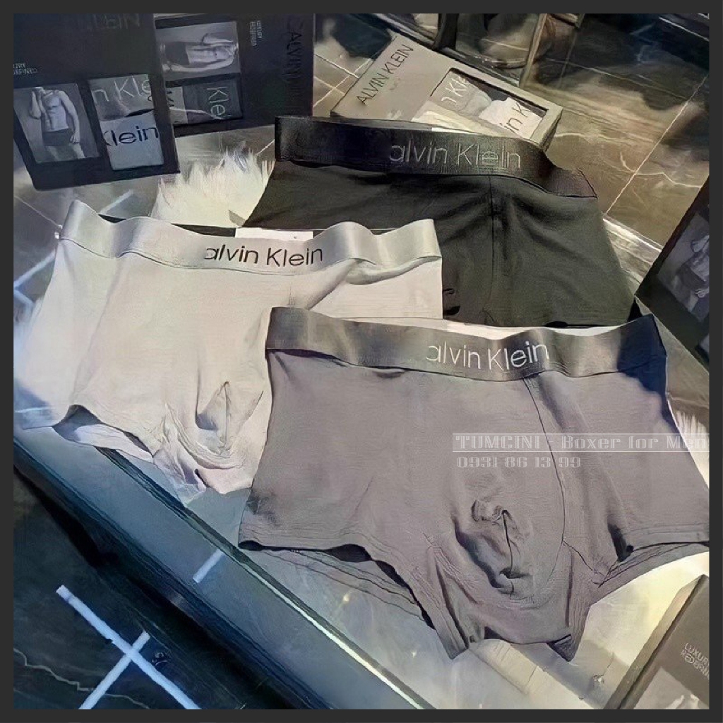 Combo 3 quần lót nam chất vải modal siêu co giãn cao cấp full box Tumcini CBCA5