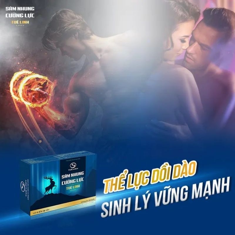 Sâm Nhung cường lực tuệ linh_chỉ từ 159 khi mua combo thể lực dồi dào, sinh lí vững mạnh, làm chậm quá trình mãn duc nam