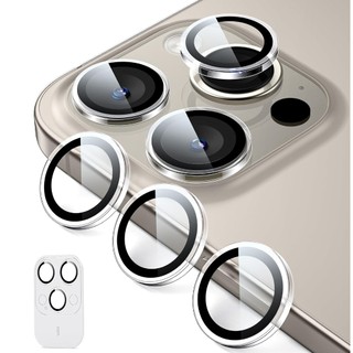Kính cường lực siêu mỏng chống trầy xước bảo vệ ống kính camera esr cho iphone 15 pro max / 15 pro / 14 pro max / 14 pro