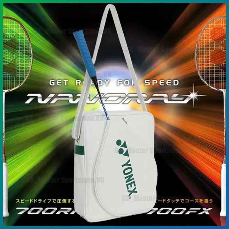 🏸Balo cầu lông chống nước YONEX_219/229 Badminton Bag 38*303*CMtúi đeo chéo, da bề mặt, có ngăn đựng giày riêng