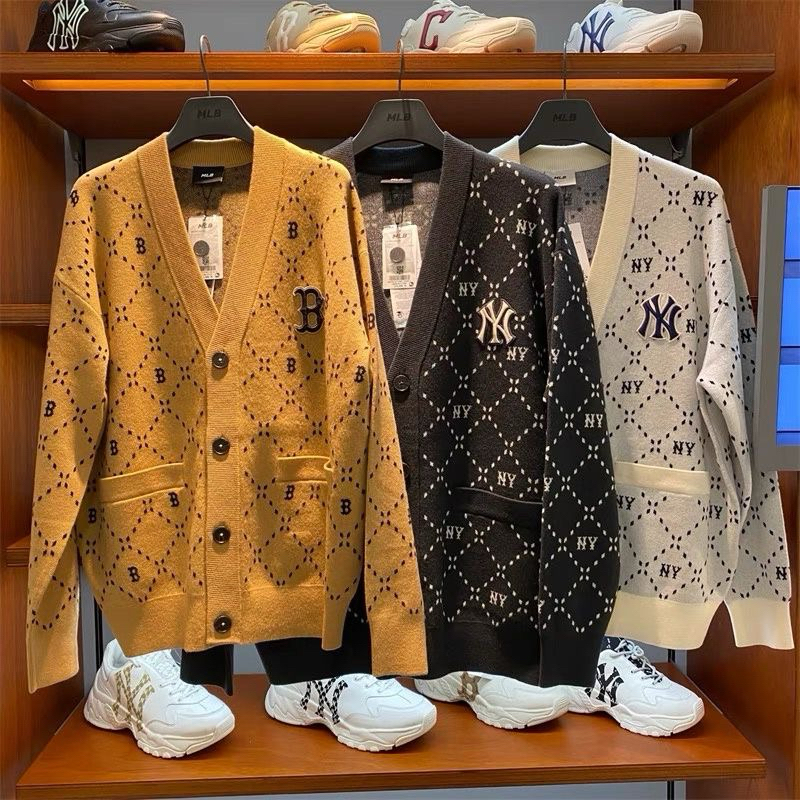 Áo khoác cardigan M.L.B