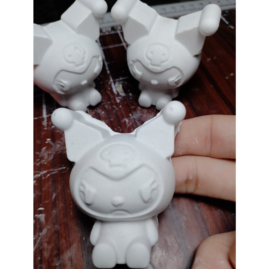 Tượng Kuromi đáng yêu , tượng tô màu 5cm