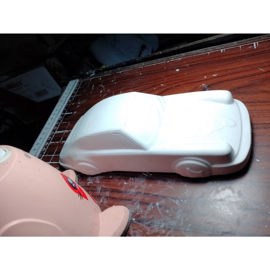 TẶNG MÀU . Tô tượng siêu xe Porsche Size 21.5 cm