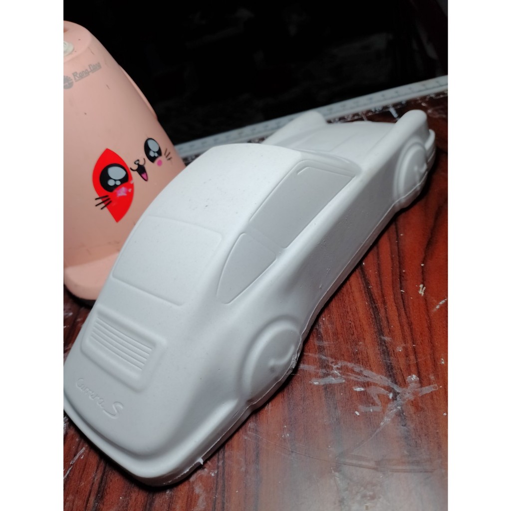TẶNG MÀU . Tô tượng siêu xe Porsche Size 21.5 cm