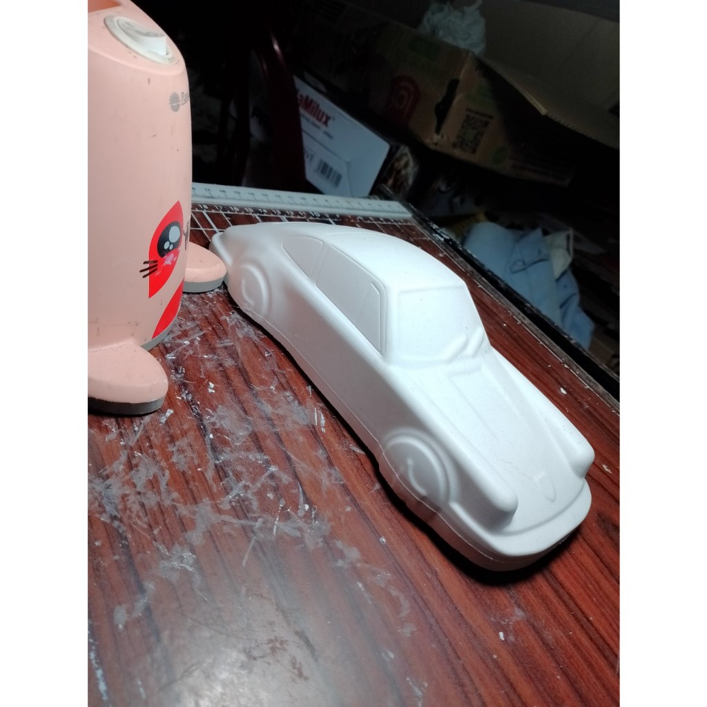 TẶNG MÀU . Tô tượng siêu xe Porsche Size 21.5 cm