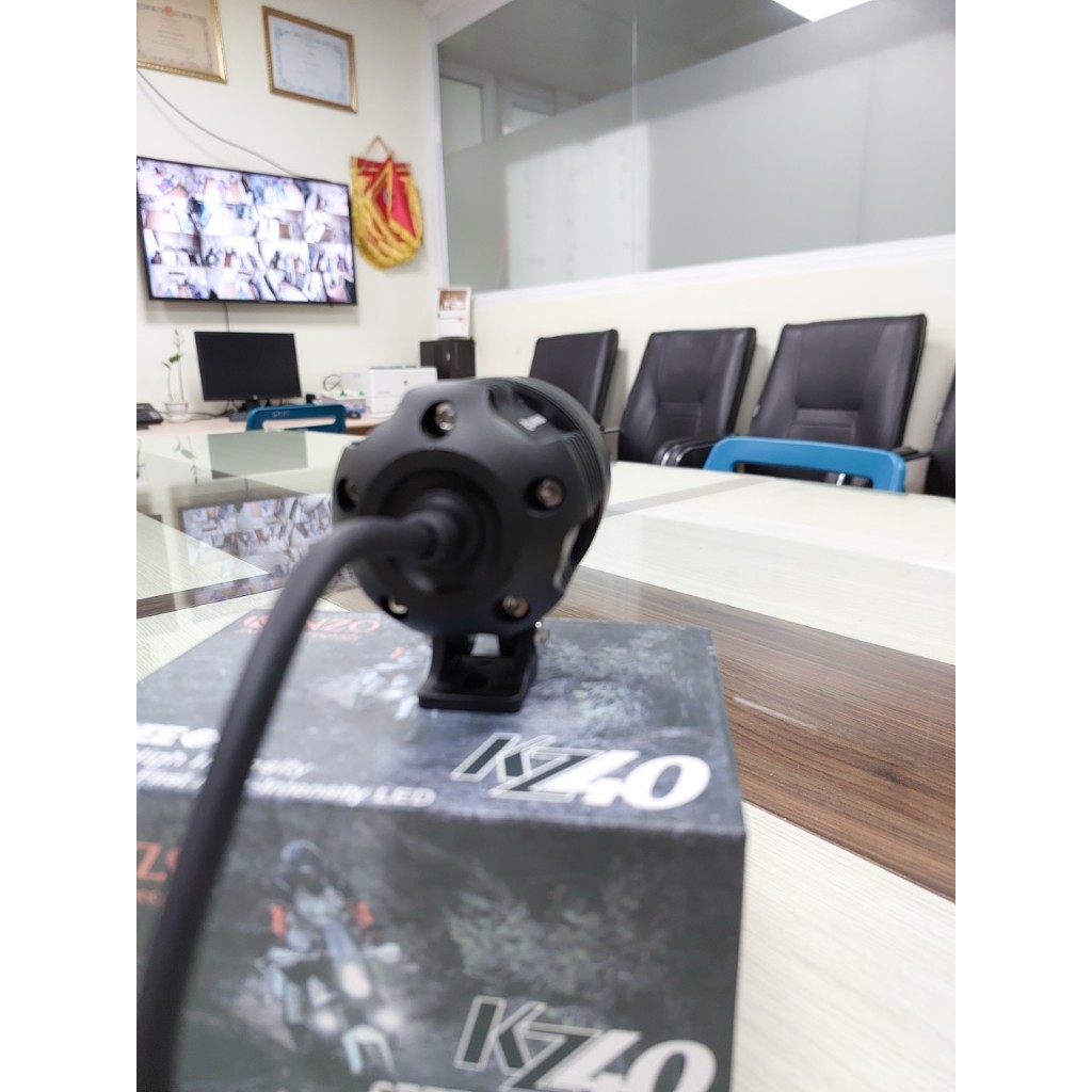 Đèn trợ sáng Kenzo KZ40 chính hãng chíp SST20 lắp zin xe mô tô, xe điện