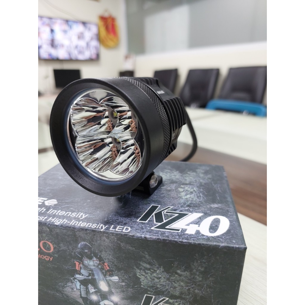 Đèn trợ sáng Kenzo KZ40 chính hãng chíp SST20 lắp zin xe mô tô, xe điện