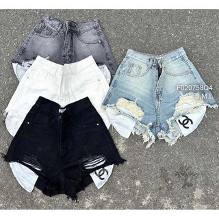 Quần jeans bigsize quần sọt jeans lưng cao QC lộ túi