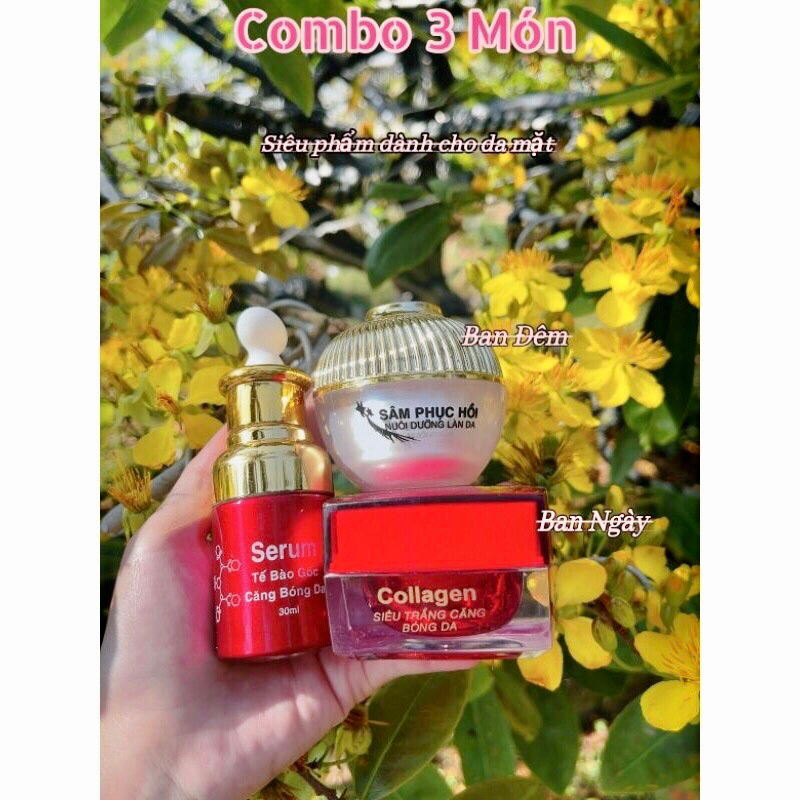 Face Collagen Trắng Da Mờ Nám Sạch Mụn