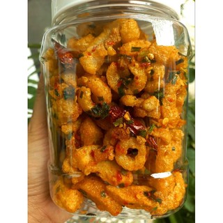tóp mỡ chiên mắm hành