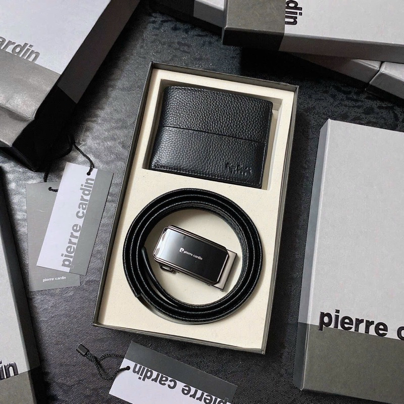 Set ví nịt pie cho nam