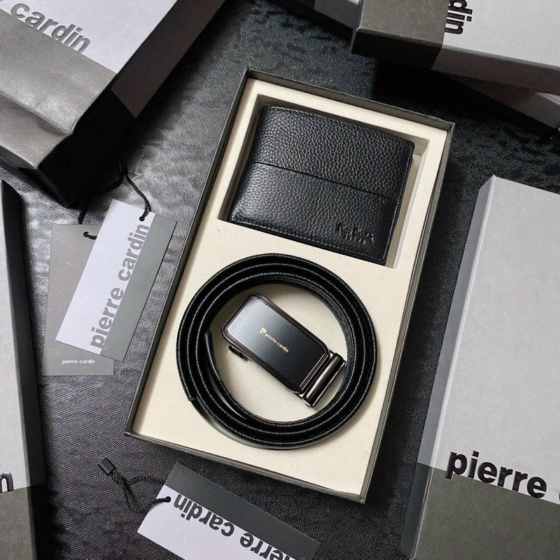 Set ví nịt pie cho nam