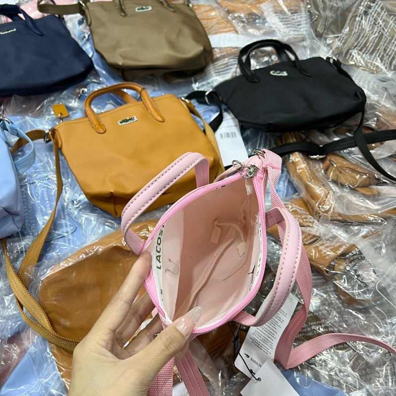Túi lacoste tote size nhỏ