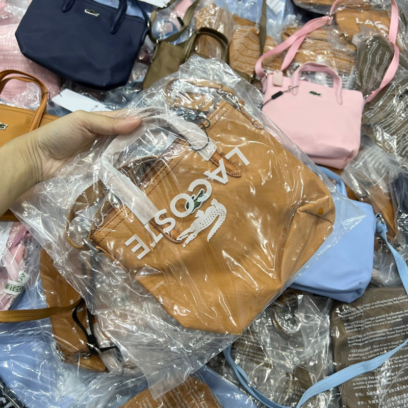 Túi lacoste tote size nhỏ